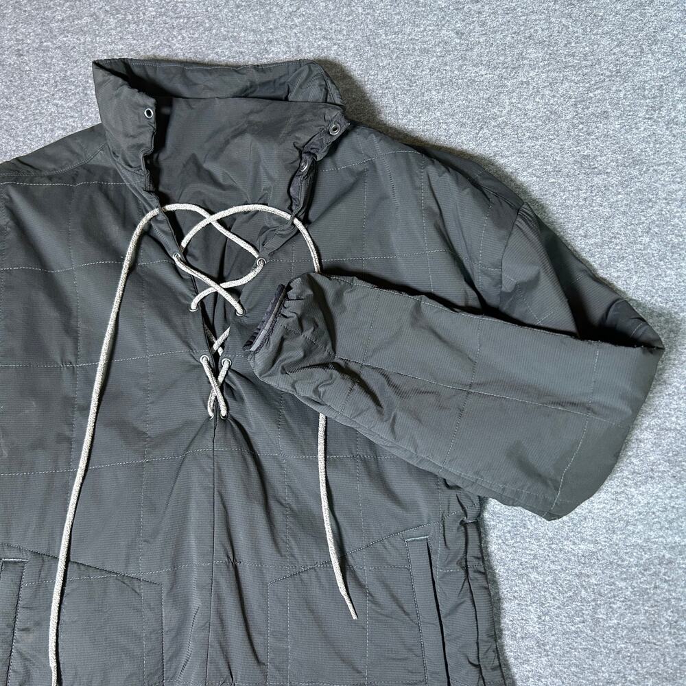 Mountain Hardwear anorak pullover quilted jacket black S